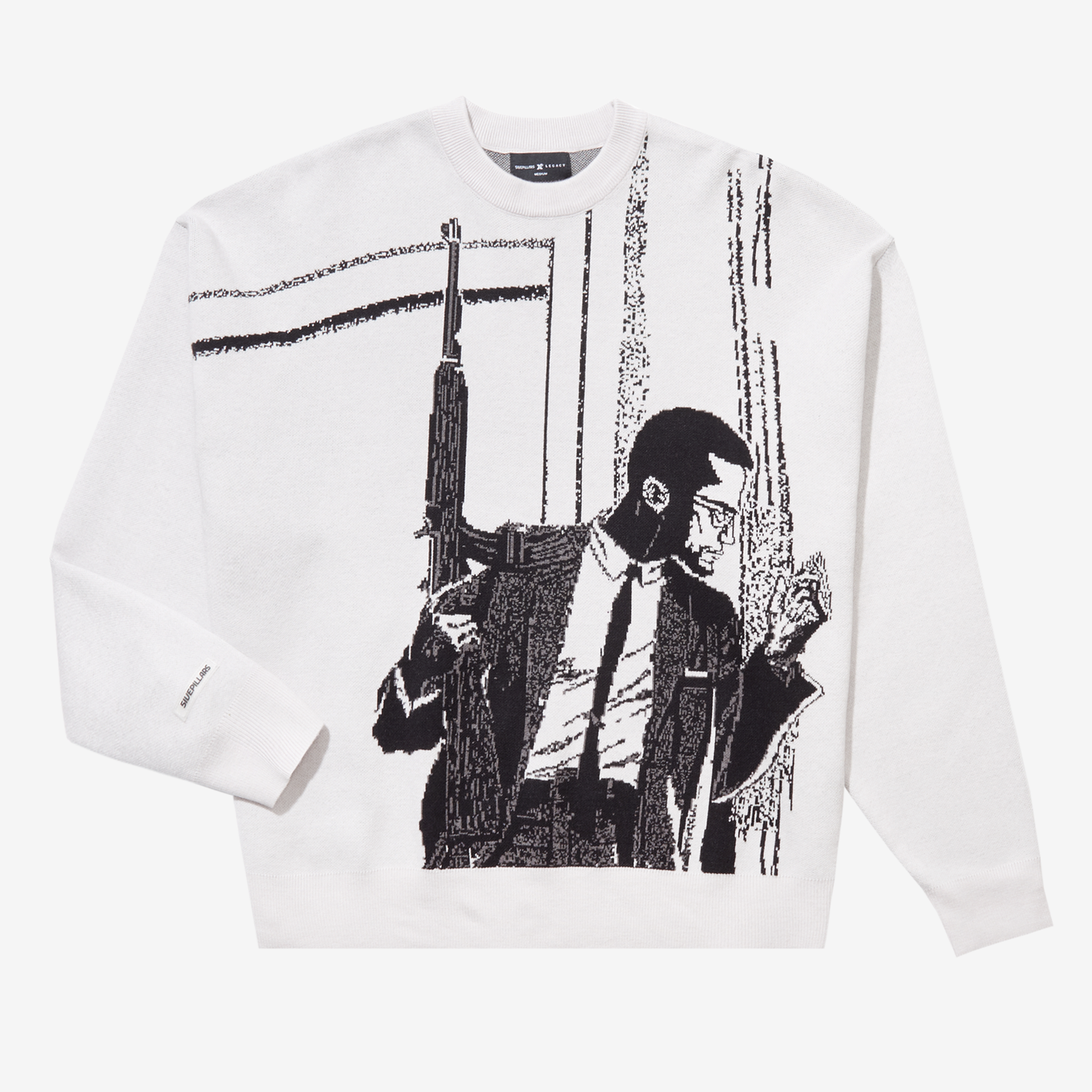 Malcolm X Knit Crewneck