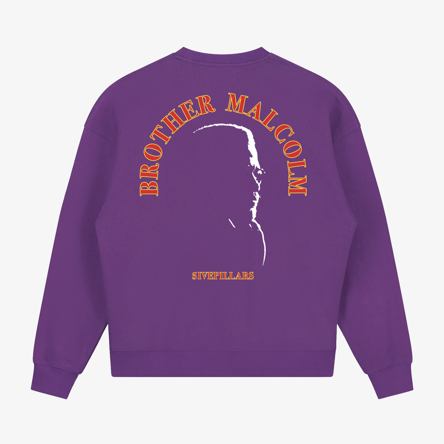 Brother Malcolm Crewneck - Purple