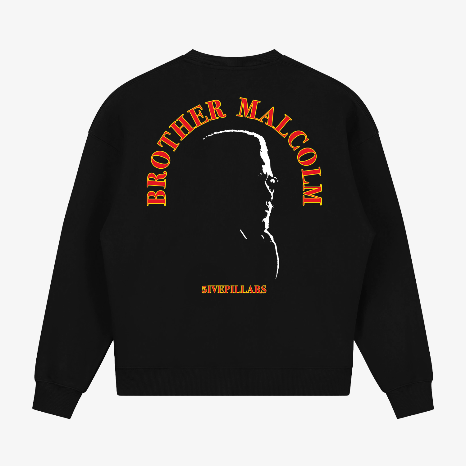 Brother Malcolm Crewneck Black Malcolm X Legacy